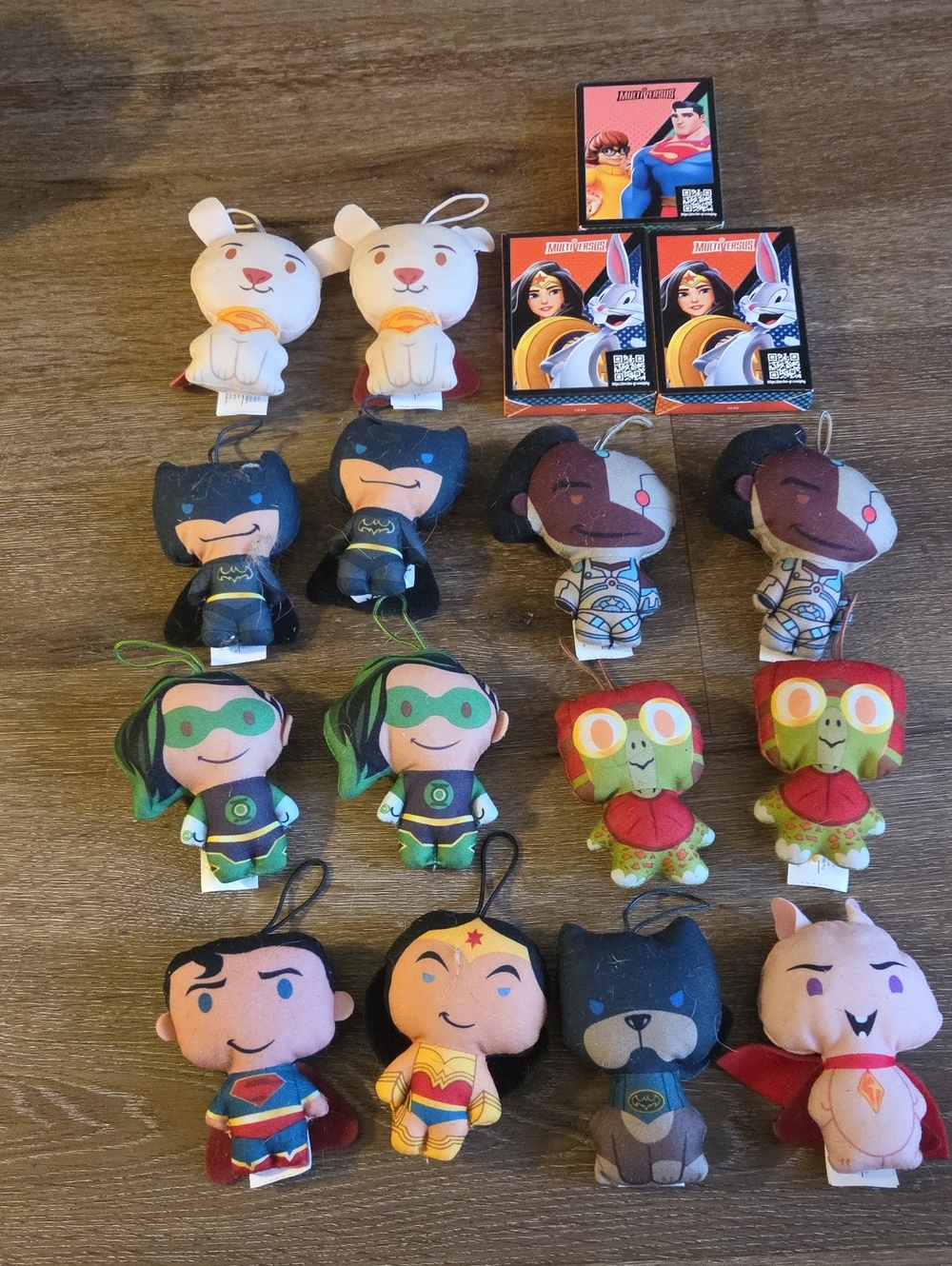 McDonald’s DC Super-Pets Plush Toy Lot of 14 + MultiVersus Boxes (17 Pcs Total)